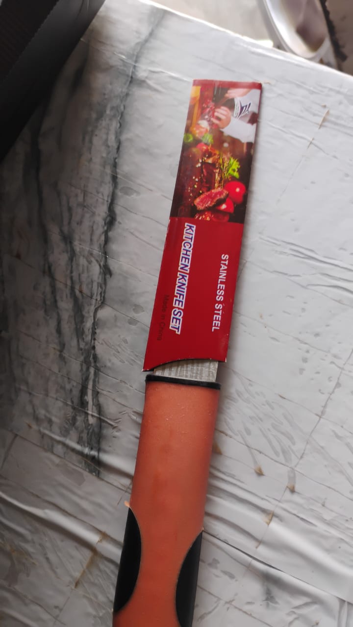 Multi-Purpose Stainless Steel Kitchen Cutting Knife (1 Pc) Multi-Purpose Stainless Steel Kitchen Cutting Knife (1 Pc)